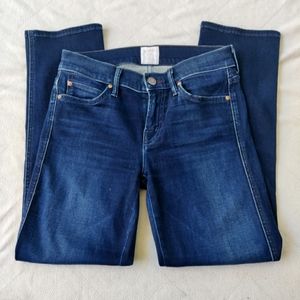 Mother The Rascal Crop Straight Leg Jeans Size 25